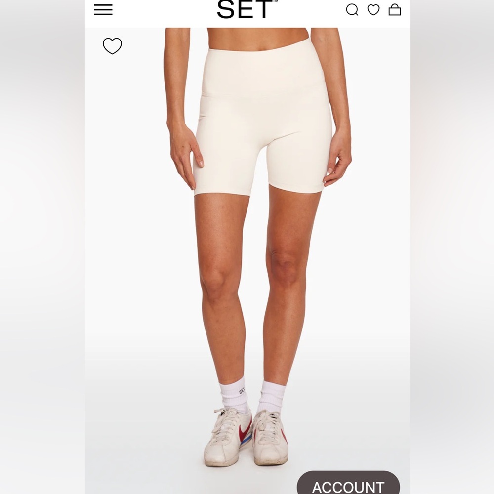 SET ACTIVE BIKER SHORTS/BRA